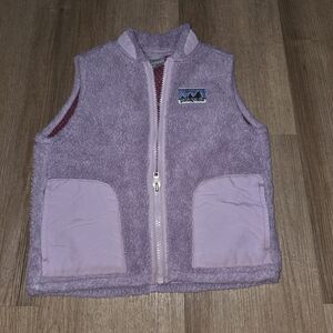 Patagonia Purple Fleece Vest 3t
